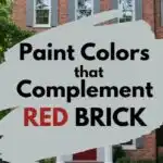 Pinterest graphic of brick house and wording over it