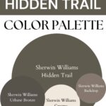 SHerwin Williams Hidden Trail Color Palette