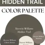 SHerwin Williams Hidden Trail Color Palette