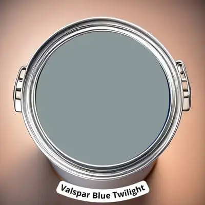 Valspar Ocean Blue Twilight Digital Paint Can swatch