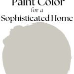elegant paint color for a sophisticated home