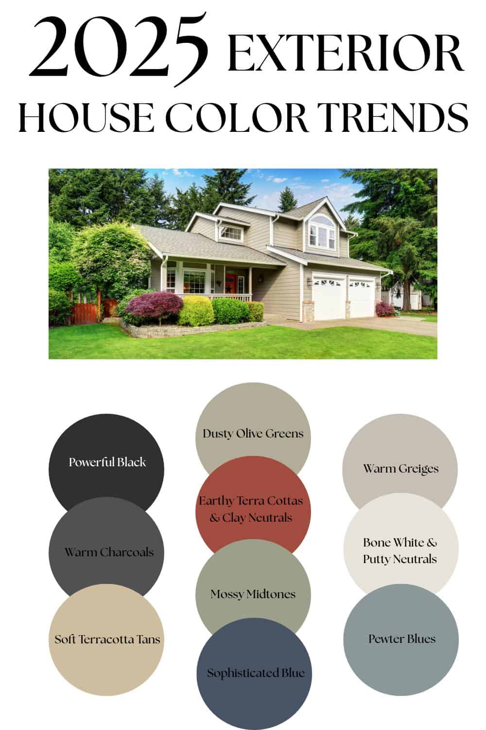 Color In House Exterior House Color Trends You'll Be Seeing Everywhere This Year ...