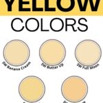 Butter yellow colors