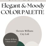 City Loft Elegant & Moody paint Color Palette