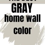 best gray home wall color - pinterest graphic