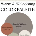Dovetail Warm & Welcoming paint Color Palette