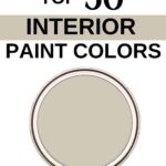 Sherwin Williams Top 50 Interior Paint Colors -Accessible Beige Pinterest Graphic