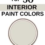 Sherwin Williams Top 50 Interior Paint Colors -City Loft Pinterest Graphic