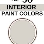 Sherwin Williams Top 50 Interior Paint Colors -Crushed Ice- Pinterest Graphic