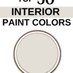 Sherwin Williams Top 50 Interior Paint Colors -Eider WHite- Pinterest Graphic
