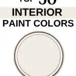 Sherwin Williams Top 50 Interior Paint Colors -Greek Villa - Pinterest Graphic