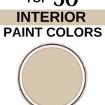 Sherwin Williams Top 50 Interior Paint Colors - Kilim Beige -Pinterest Graphic