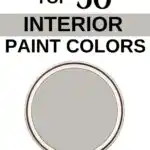 Sherwin Williams Top 50 Interior Paint Colors -Light French GrayPinterest Graphic
