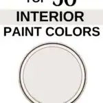 Sherwin Williams Top 50 Interior Paint Colors -Snowbound- Pinterest Graphic