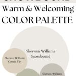 Snowbound Warm & Welcoming paint Color Palette