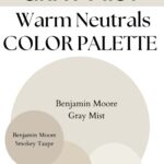 Warm Neutrals paint Color Palette