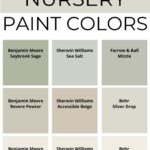 home wall neutral Paint colors for a nursery