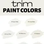 white trim paint colors pinterest graphic