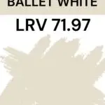 BM Ballet WHite- LRV 71.97- Pinterest Graphic
