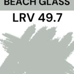 BM Beach Glass - LRV 49.7 Pinterest Graphic
