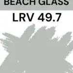 BM Beach Glass - LRV 49.7 Pinterest Graphic
