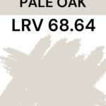 BM Pale Oak- LRV 68.64 -Pinterest Graphic
