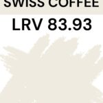 BM Swiss Coffee LRV 83.93-Pinterest Graphic