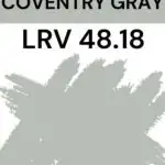 Coventry Gray - LRV 48.18- Pinterest Graphic