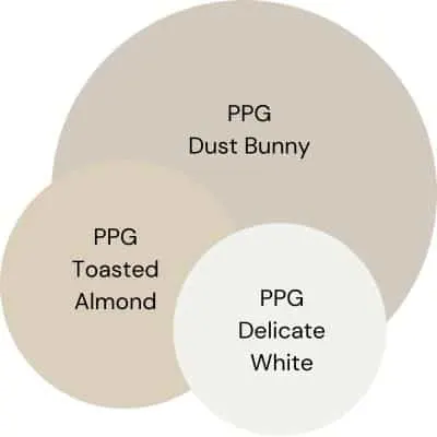 Dust Bunny Color Palette digital swatches