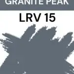 SHerwiin Williams Granite Peak - LRV 15- Pinterest Graphic