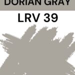SW Dorian Gray- LRV 39 Pinterest Graphic