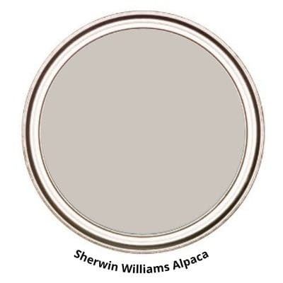 Sherwin Williams Alpaca Digital Paint Can swatch 