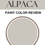 Sherwin Williams Alpaca- Paint Color Review - Pinterest Graphic