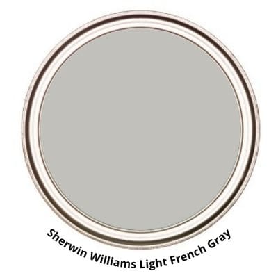 Sherwin Williams Light French Gray Digital Paint Can swatch 