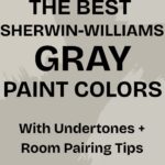 These Are the Best Sherwin-Williams Gray Paint Colors - Pinterest Graphic