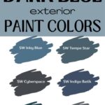 dark blue exterior paint colors pinterest graphic