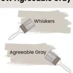 Agreeable Gray vs Whiskers Which Warm White Wins” - pinterest graphic