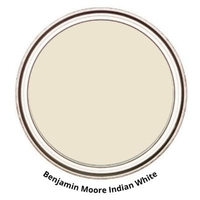Benjamin Moore Indian White Digital Paint Can swatch 