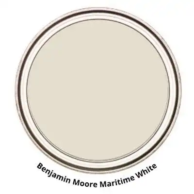 Benjamin Moore Maritime White Digital Paint Can swatch