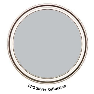 PPG Silver Reflection Digital Paint Can swatch 