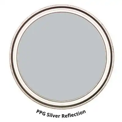 PPG Silver Reflection Digital Paint Can swatch
