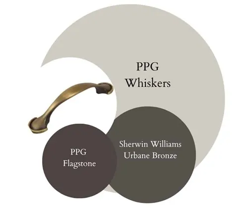 PPG Whiskers paint color palette