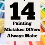 Painting Mistakes DIYers Always Make - pinterest graphic