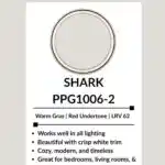 Shark PPG1006-2 paint color spotlight pinterest graphic