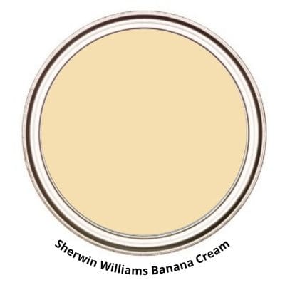 Sherwin Williams Banana Cream Digital Paint Can swatch