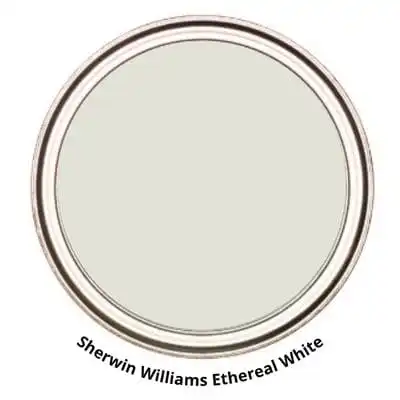 Sherwin Williams Ethereal White Digital Paint Can swatch