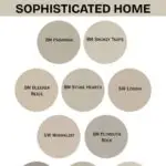 The Best Mushroom Paint Colors for a Cozy, Sophisticated Home - pinterest graphic