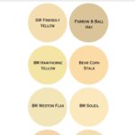 butter yellow paint colors - pinterest graphic