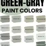 gorgeous green gray paint colors - Pinterest Graphic