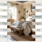 the best bedroom paint colors- pinterest graphic